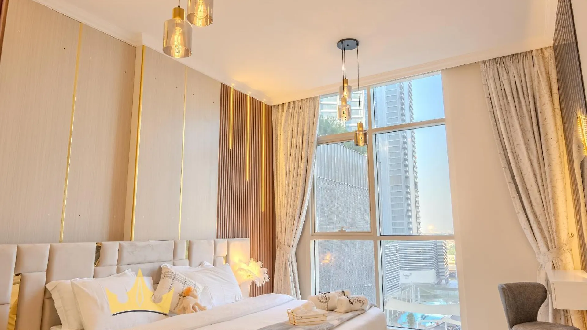 Vendégház Royal Suites Dunya Tower Burj Khalifa St Kings Dubaj